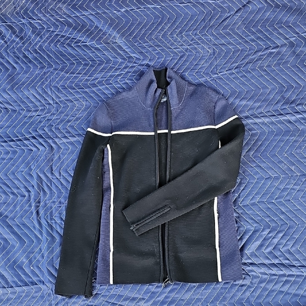 Chic Black and Navy Jacket